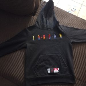 Jordan boys Black hoodie